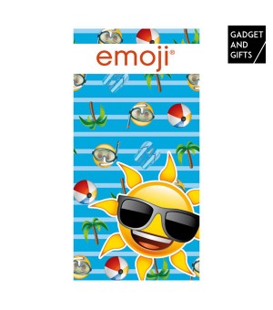Gadget and Gifts Sun Emoticons Strandhandtuch