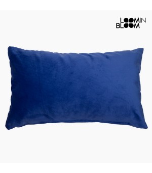 Kissen Polyester Blau (30 x 50 x 10 cm) by Loom In Bloom