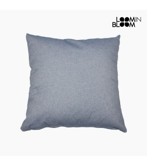 Kissen Baumwolle und polyester Blau (45 x 45 x 10 cm) by Loom In Bloom