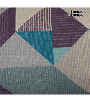 Kissen (30 x 50 x 10 cm) Baumwolle und polyester Blau