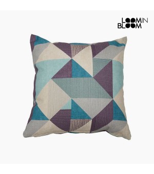 Kissen Baumwolle und polyester Blau (60 x 60 x 10 cm) by Loom In Bloom