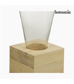 Vase Glas Holz - Pure...