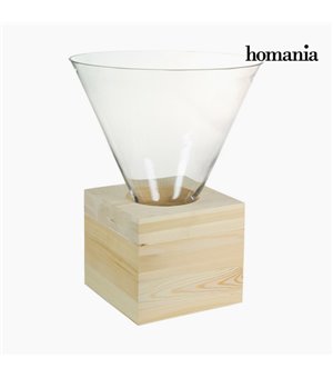 Couchtisch Glas Holz - Pure Crystal Deco Kollektion by Homania