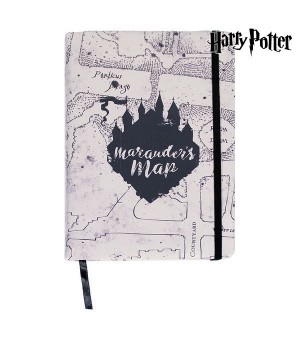 Notizbuch mit Lesezeichen Harry Potter A5 Braun
