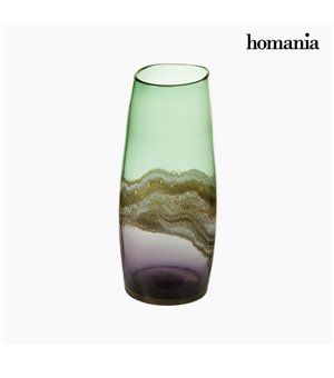 Vase Kristall (17 x 17 x 36 cm) - Pure Crystal Deco Kollektion by Homania