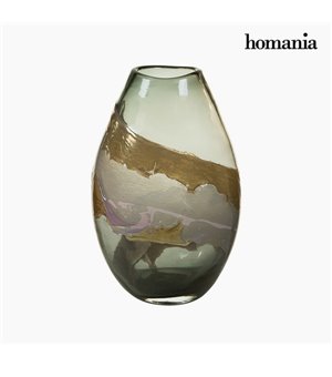 Vase Kristall (23 x 15 x 35 cm) - Pure Crystal Deco Kollektion by Homania
