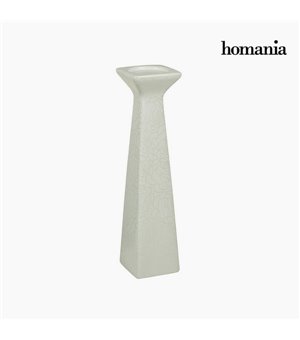 Kerzenleuchter Aus keramik (11 x 11 x 45 cm) by Homania