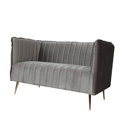 Zweisitzer-Sofa Art Deco...