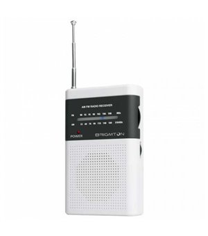 Tragbares Radio BRIGMTON BT-350 Weiß