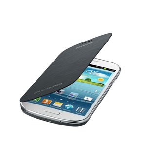 Handyhülle mit Folie Samsung Galaxy Express I8730 Grau